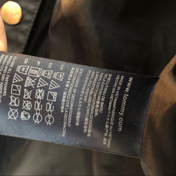 Tommy Hilfiger Navy Field Jacket EUC - Picture 6 of 8